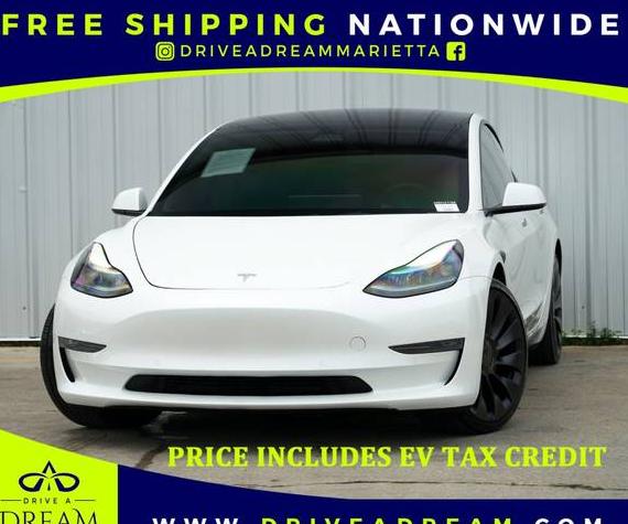 TESLA MODEL 3 2022 5YJ3E1EC4NF248414 image